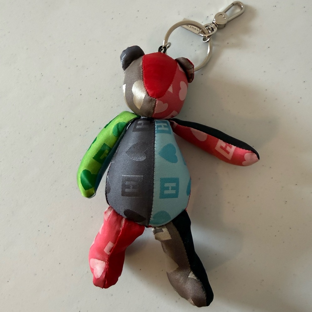 Harveys Cali Bear Patchwork Keychain - image 1